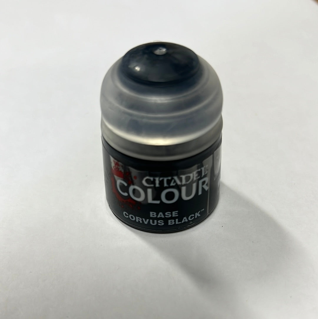 Citadel Colour Base: Corvus Black