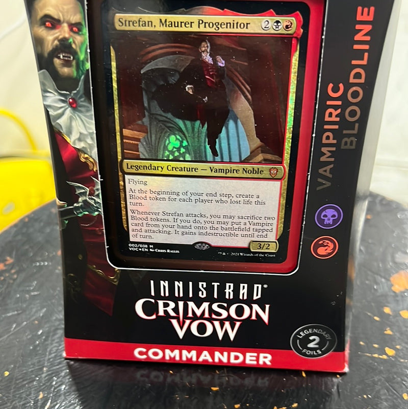 Innistrad Crimson Vow Commander Deck: Vampiric Bloodline