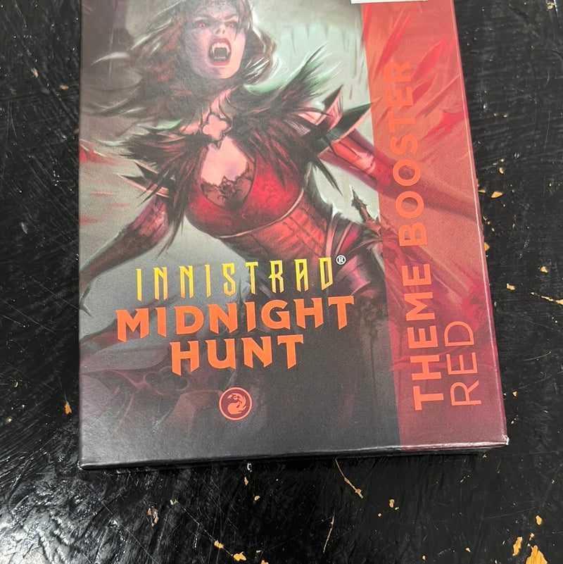 Magic Innistrad Midnight Hunt Theme Booster: Red